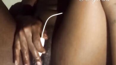 Hairy Pussy Destroyed By Vibrator Small Boobs Ebony Amateur Solo Female HD