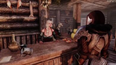 Cheap Whores Destroyed By Dick Girls Skyrim Futanari