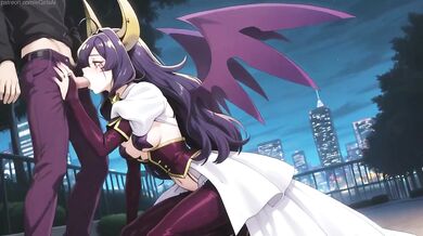 Utena Wants To Play With Your Cock - Ai Generated Anal Creampie And Blowjob With Cum In Mouth