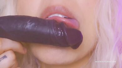 Sissy Training Destroyed For BBC Cuckold Blowjob Close-Up POV