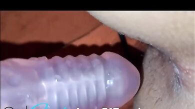 Amateur Brunette Ast 51 Freak Pulsating Close Up Anal Gushing Choked