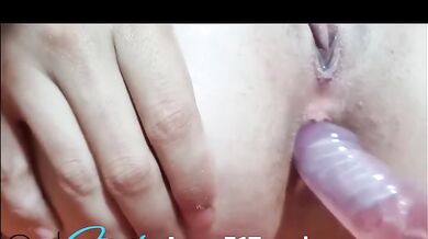 Amateur Brunette Ast 51 Freak Pulsating Close Up Anal Gushing Choked