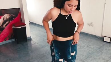 Latina Stepbrother Amateur Blowjob Big Ass Doggystyle Casual Afternoon Sex No Stepparents Home