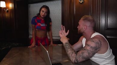 Russian Football Girl Destroyed by Coach for Bad Performance in Hard Core Anal Squirting Cumshot
