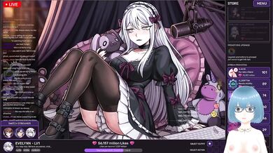 Horny Hentai Vtuber Destroyed Gaming Porno for Big Tits
