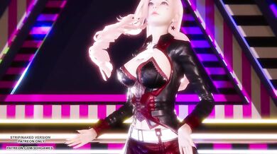 Seraphine KDA Kpop Dance Destroyed Gushing Hentai 4K 60FPS