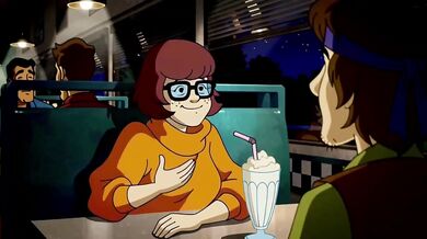 Velma Unmasked Shaggy Pinning Her Down Slamming His Hard Cock Into Her Pussy With Ai Blowjob And Cartoon Hentai Sex