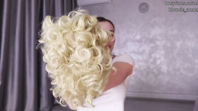 Blonde Haul Destroyed Gushing Choked Solo Female POV Big Tits