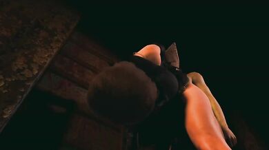 Jill Valentine Had Bondage Sex On The Street