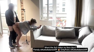 He Leaves Us No Time Milf Wants Cum While He Eats Me Cheating Wife Creampie