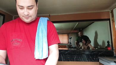 Kitchen Amateur Cuckold Humiliation Taboo Unfaithful Wife Fucks Friend With Big Ass