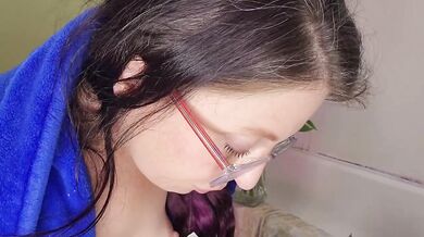 Nerdy Faery Spit Compilation Destroyed Gushing Choked Fetish Saliva