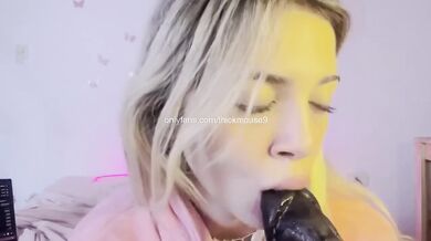 Sloppy Deep Throat Blowjob With Creampie From Blonde Verified Amateur