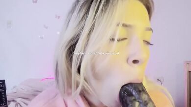 Sloppy Deep Throat Blowjob With Creampie From Blonde Verified Amateur