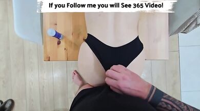 Day 250 Stepsister Panty Fuck Rubbing Pussy Cumming On Ass