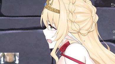 Blonde MILF Elf Destroyed Gushing Creampie Hardcore Doggystyle Big Ass