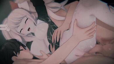 Junko Enoshima Gyaru Hentai Gush Creampie Big Ass Milf