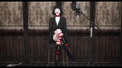 Jigsaw Saw BDSM Bondage Games Destroyed Gushing Choked Ebony Big Black Ass Cock