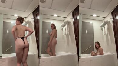 Sexy Tattooed Egirl With Huge Natural Tits Masturbating Solo Female Amateur