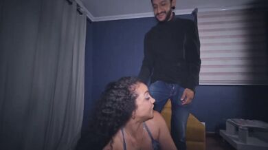 Ebony Wife Destroyed By Medellin Cuck With Big Dick Double Penetration