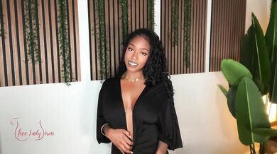 Control Cum and Stroke Step Mom Ebony Pussy Close Up
