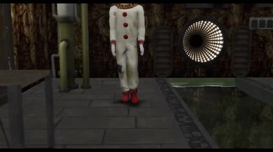 Pennywise clown destroyed petite latina anal in the sewers