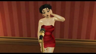 Betty Boop Destroyed By Big Black Cock BBC Creampie Pawg Milf