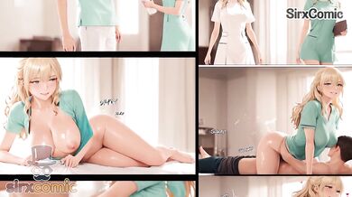 SirXComic Ep 001 Lulunarde Cosplay Hot Nurse Blowjob Daphne Wizardry Variants