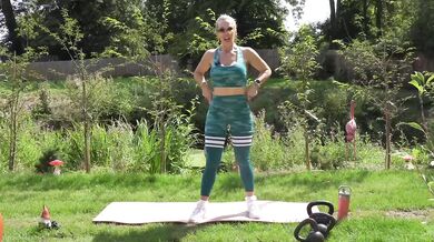 Rebecca More Dinner Workout Destroyed Gushing Choked