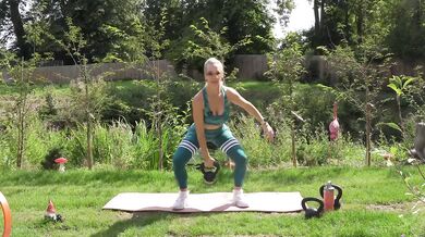 Rebecca More Dinner Workout Destroyed Gushing Choked