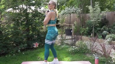 Rebecca More Dinner Workout Destroyed Gushing Choked