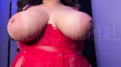 Puerto Rican BBW Harness Lingerie Fingering Pussy Gushing Destroyed