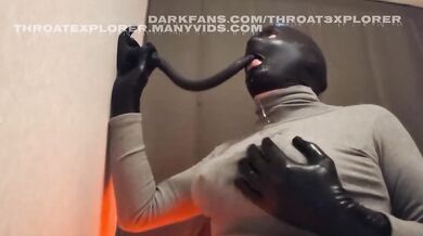 Sloppy Dildo Deepthroat Fuck Destroyed My Stomach And Esophagus With Extreme Gagging Mess