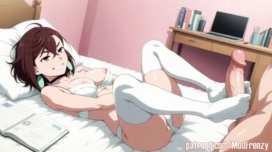 Ayase Momo Destroyed Gushing Blowjob Home Visit Lingerie Thigh Highs
