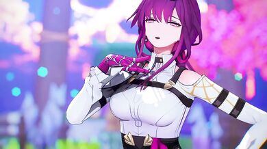 MMD Stardew Kafka BLACKPINK Jump Destroyed Gushing Choked Solo Female HD Porn Cartoon