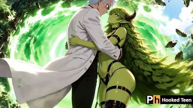 Uncensored Anime Destroyed by Devil Girl Rick Deepthroat Big Tits Amateur