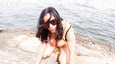 The Nude Beach Exhibitionist Couple Voyeur Public Outside Reality Romance Amateurs