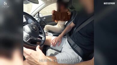 Public Car Sex Destroyed Choked Hot Italian MILF Amateur Exhibitionism Gently Perv