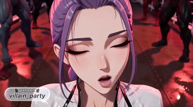 Rumi Kpop Demon Hunters Peace Treaty Destroyed By Gushing Blowjob Cartoon Porn