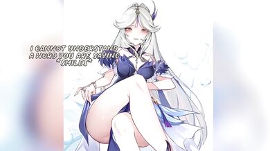 Ningguang punishes you for your lateness destroyed gushing choked soft femdom foot fetish censored