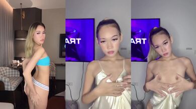 18yo Tiny Thai Amateur Showing Off For Older Guys Destroyed