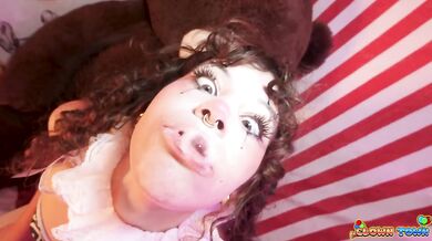 Clown Cosplay Gets Destroyed Gushing Rough Hardcore Big Ass Big Dick