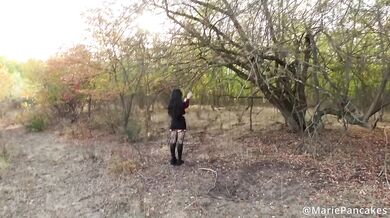 Kinky Goth Shows Ghostface Real Pleasure ATM and Facial