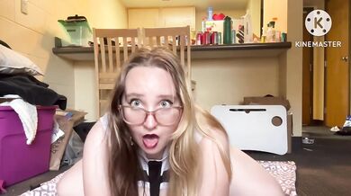 Amateur Halloween Costume Girl Masturbating With Dildo Riding Sex Toys Big Boobs Solo