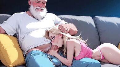 Stepdad Finds AI Cartoon Movie Invites Me Over For Animated Step Fantasy
