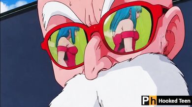 Forbidden Dragon Ball Hentai Master Roshi And Bulma Big Ass Big Tits Gushing Destroyed
