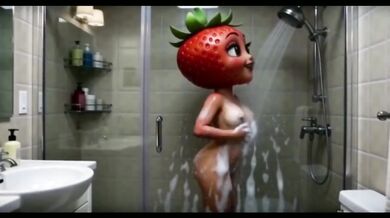 Strawberrina Destroyed By Hard First Time Sex In HD Cartoon