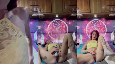 Horny Mom Destroyed Gushing Pink Pussy In Her Colorado Traveler RV