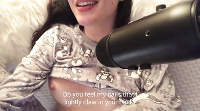 Cute Innocent German Girlfriend in Pyjamas Jerks You Off to Her German Joi