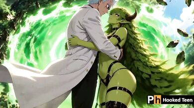 Evil Rick And Demon Girl Destroyed Hooked Teen With Big Boobs In Dark Anime Hentai Cartoon